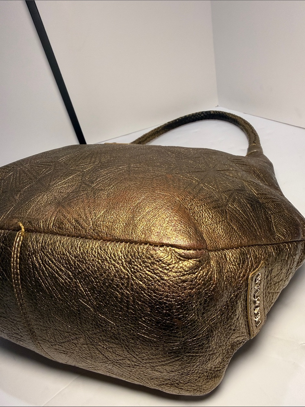 Bulgari × Matthew Williamson Limited Edition Metallic Gold Hobo Bag - Picture 6 of 15